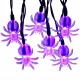 SET LED HALLOWEEN LUČKE PAJKI/DUHOVI/BUČE 3 KOM