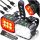 Kolesarske luči za kolo x2 USB 600lm LED set spredaj zadaj močna vodoodporna