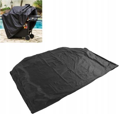  Črna prevleka za žar 145 x 61 x 117 cm Vodotesna prevleka za žar