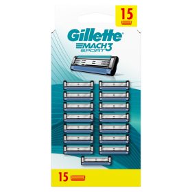    Gillette Mach 3 SPORT brivnik za kartuše za britvice, 15 kos.