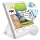 Trpežna in močna vodoodporna bela cerada 10x10 UV+ 140g za celoletno uporabo