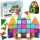 MAGNETNI KONSTRUKCIJSKI UČNI KOCKE VELIKE PLOŠČE 3D PUZZLE 56 DELNI SET