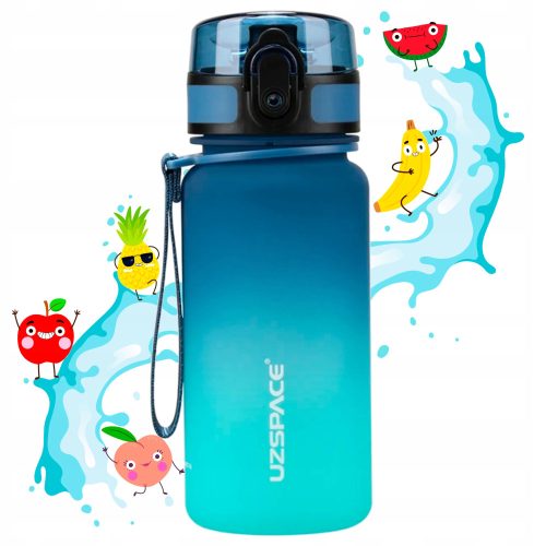 STEKLENIČKA ZA OTROKE 350ml Tritan Modro-Turkizna