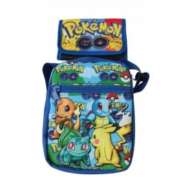   POKEMON GO PIKACHU Torebka za Ramię i Portfelik Komplet Darilo