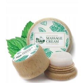   Vlažilna krema za masažo s farmacevtsko formulacijo in osvežilnim mentolom