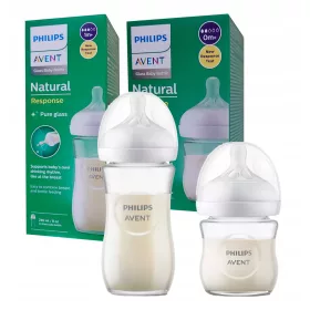   SET STEKLENIČEK PHILIPS RESPONSE AVENT NATURAL 3.0 120 ml + 240 ml