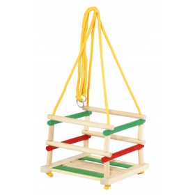 Leseni gugalnik za otroke 34 x 23 x 34 cm