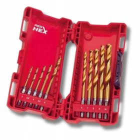   MILWAUKEE profesionalni komplet svedrov za kovino TiN RED HEX 10 kosov