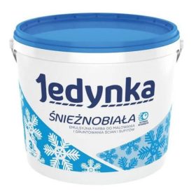  Enojna akrilna stenska barva 5 l Mat bela