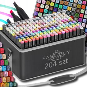 FAST_BUY Slovenija 204 barvni markerji s torbo