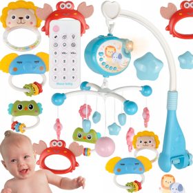 KARUSELJ ZA OTROŠKO POSTELJICO Z ŽIVALMI