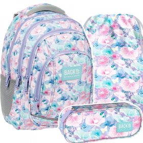   ZAGOTAVLJAMO VEČFUNKCIJSKI ŠOLSKI NAHRBTNIK Z VEČ KOMORAMI | Črno-večbarvni 26 L + 2 dodatna izdelka