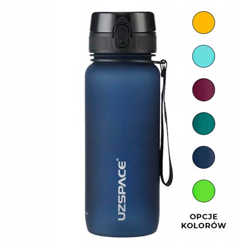 Neprepustna športna plastenka UZSPACE 650 ml brez BPA s Tritanom