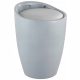 Stojalo za perilo Candy 20l sive in srebrne barve