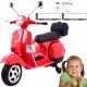 Motor za skuter na akumulator Vespa Rdeča