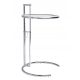 Okrogla miza srebrne barve King Home Grey 56,5 x 50,5 x 99 cm - eleganten dodatek za vaš dom
