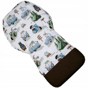   VZMETNICA, vložek za otroški voziček - dvostranski bombaž, UNIVERZALNO