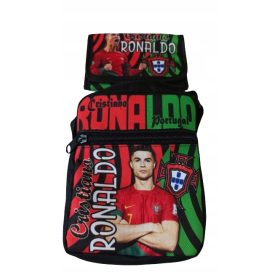   RONALDO Portugal Naramna torbica in denarnica - idealna za izlete