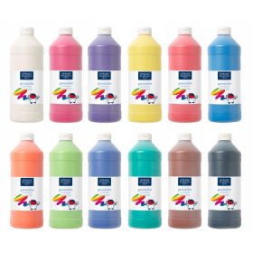   Lefranc & Bourgeois Tempera Barve 12 kosov x 1L - Premium Set za Učinkovito Ustvarjanje