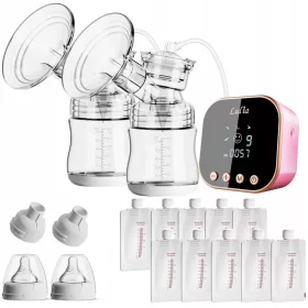 LULIA električna dvojna prsna črpalka 360 ml