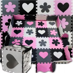   Ponujamo VZGOJNO PENASTO PODLAGO ZLOŽLJIVO PUZZLE ZA OTROKE USTVARJALNA 36 KOS PENA