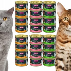   Mokra hrana za mačke Animonda Vom Feinsten Mus Mix Okusi 85g * 24 kosov