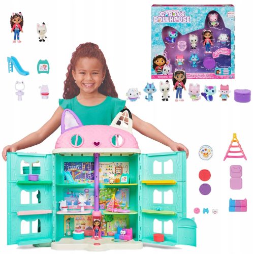 Koci Domek Gabi Interaktivna Hiša za Punčke Deluxe 61 cm