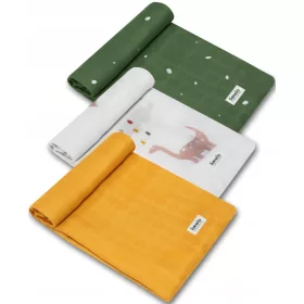   Lionelo Bambusov set Dino plenic 70x70 cm - vrhunska termoregulacija