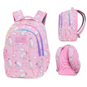   Večpredmetni šolski nahrbtnik Pusheen CoolPack Odtenki roza zvezda 21 litrov