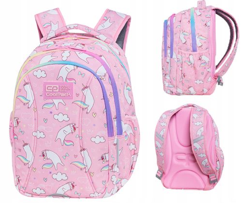 Večpredmetni šolski nahrbtnik Pusheen CoolPack Odtenki roza zvezda 21 litrov