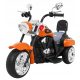 Motorek Chopper NočnaKolesa Oranžen do 30 kg