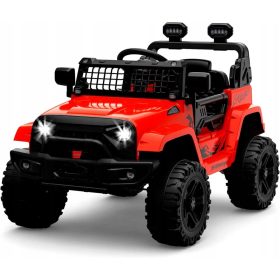   IDEALNA HIŠA Električni otroški avto z daljinskim upravljalnikom, rdeče/črn/bel/roza