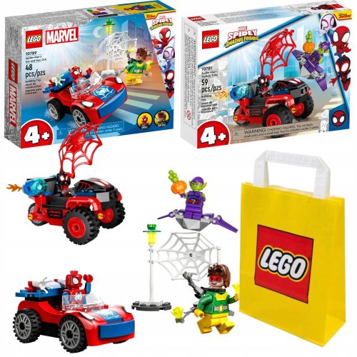 LEGO Super Heroes 10789 Spider-Man in Doc Ock Avto + 2 dodatna izdelka