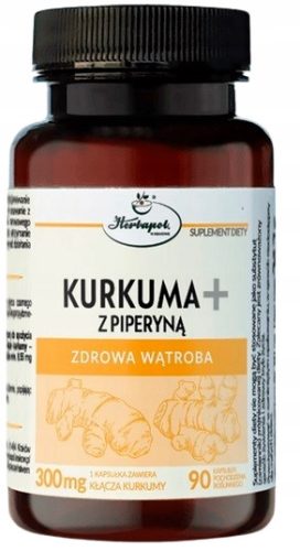 Kurkuma+ s Piperinom: Podpora za Zdravje Jeter v Kapsulah
