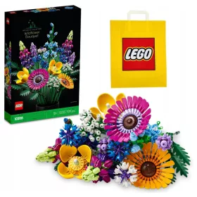   LEGO ICONS 10313 Botanična Zbirka Buket Divjih Rož + Vrečka