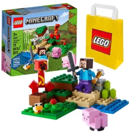 LEGO Minecraft Zasedba Creepera 21177 + GRATIS LEGO Torba