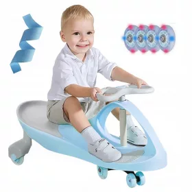   Gravity Ride-On za otroke RoyaliTo TWISTER CAR LED Kolesa Z BREZPLAČNIM TRAKOM