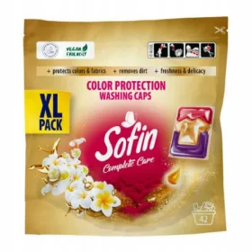   SOFIN Kapsule za pranje barvnih tkanin Colour Colour Protection XL 42 kos
