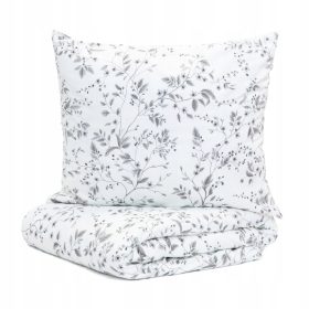   B2 Počivalnik Borovnica Branch iz mikrovlaken z rastlinskim vzorcem 220x200 HOMLA