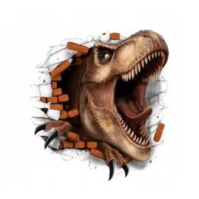  Dinozavri Stenska nalepka 70x80cm