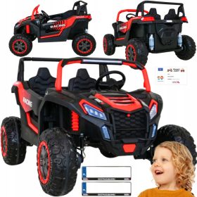    VELIK AKUMULATORSKI AVTO MEGA BUGGY RACING A032 24V 4x4 4X200W