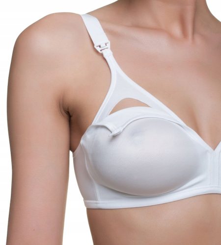 Triumph Mamabel Comfort N nedrček za dojenje brez žičk, bel, 85C