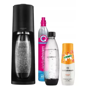  SodaStream Terra set črn 4 kosi.