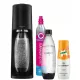  SodaStream Terra set črn 4 kosi.