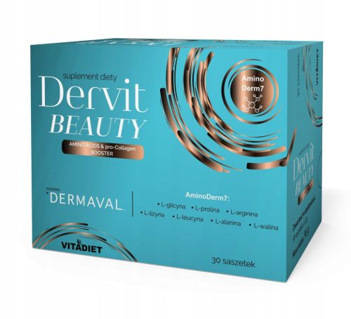 Dervit Beauty: Prehransko dopolnilo za naravno podporo proizvodnje kolagena