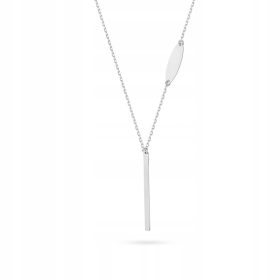    VERIGICA SREBRNA Ženska verižica pr. 925 Kravata s palico Belka