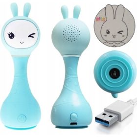 ALILO PAMETNI ZAJČEK BUNNY PLAYER, odtenki modre, 0