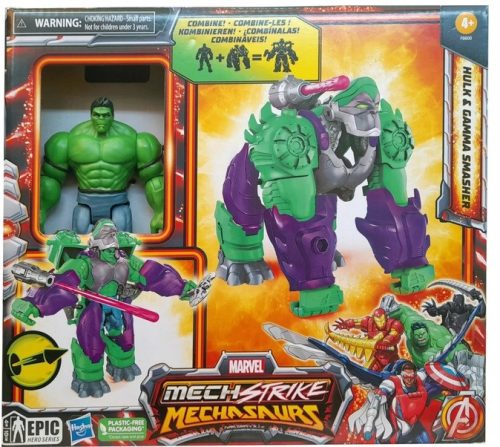 Hulk Mechstrike Figura MARVEL F6600 HASBRO 2v1 Opica Hulk