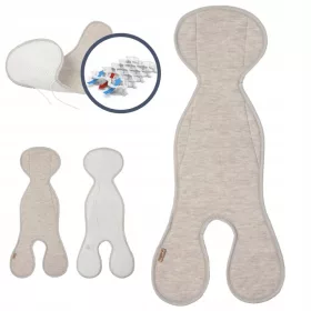   Zaffiro Antipotni Vložek za Otroški Avtosedež 0-13 kg Merino Volna + AIR Svetlo Bež