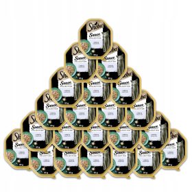   SHEBA Omaka Collection Mokra hrana za odrasle mačke s teletino v svetli omaki 85 g